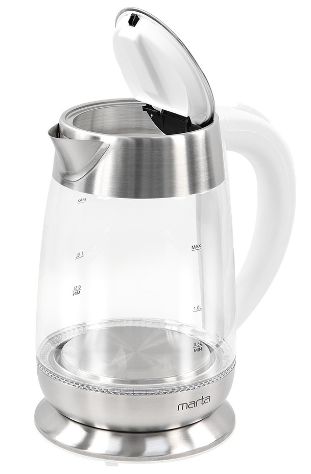 9148494 Электрочайник Marta MT-4618 белый STDN-0144771 - Вид №2