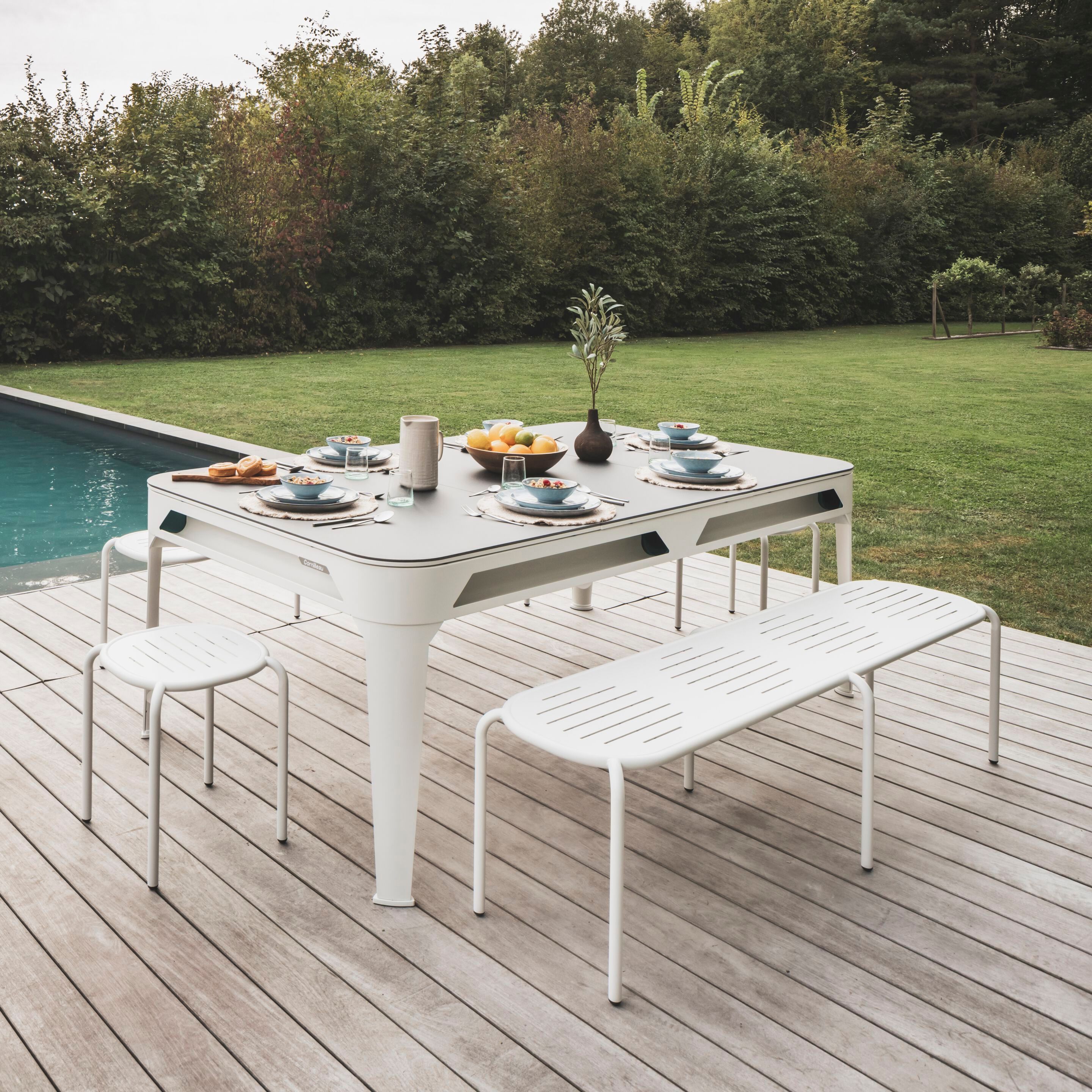 Низкий стул из оцинкованной стали Cornilleau Hyphen ARCH-00037036 - Вид №14