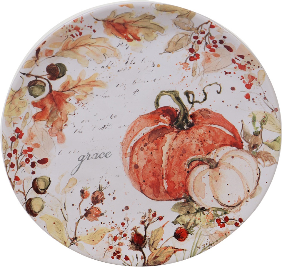 10642631 Certified International Тарелка закусочная Certified Int. Осенние краски-grace 23см, керамика Керамика 