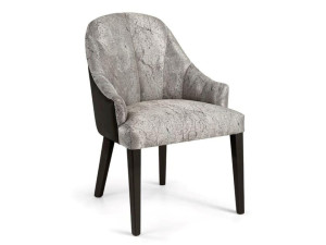 Тканевый стул с подлокотниками