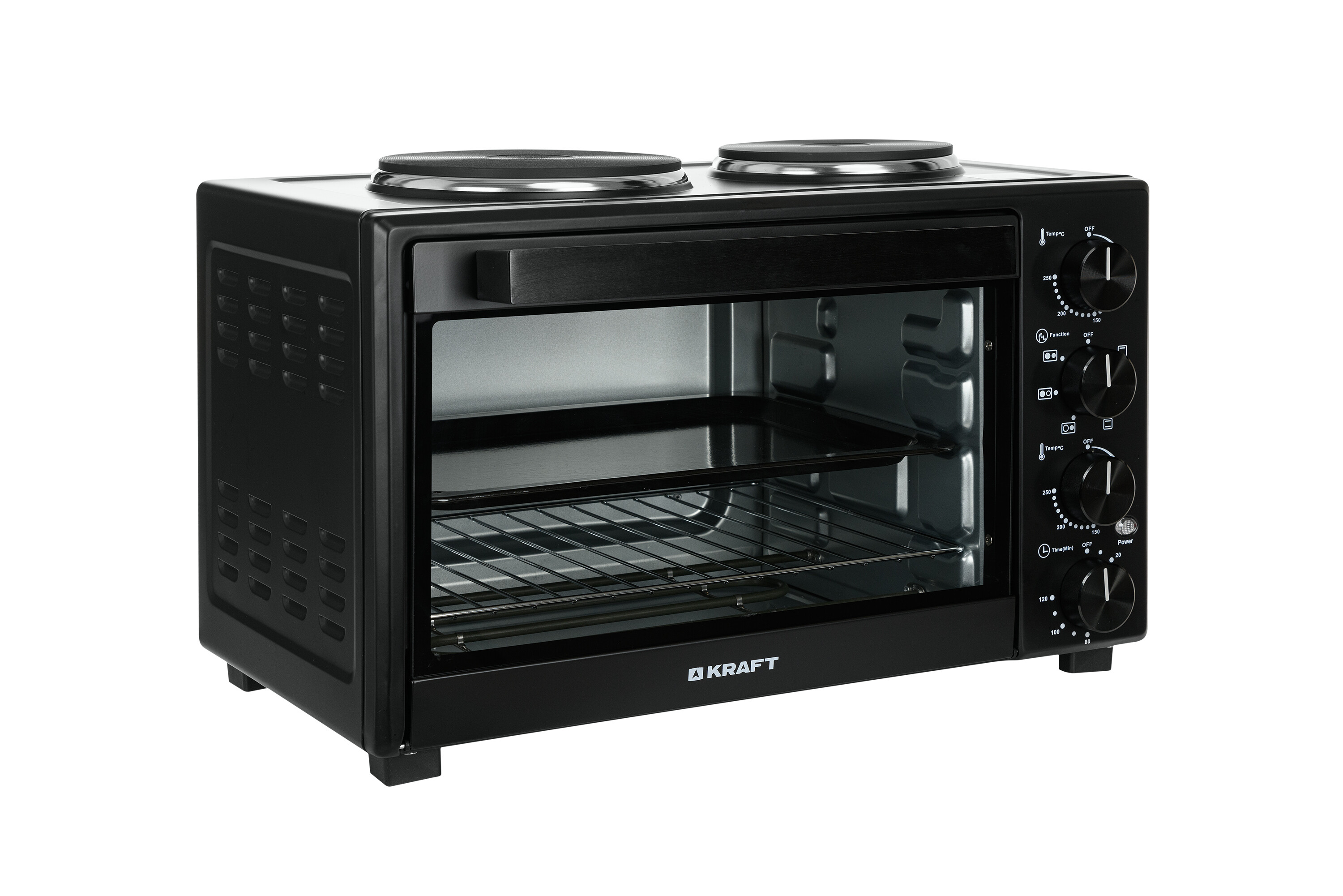 9080983 Мини-печь Kraft KFC-MOHP 380 HBL черный STDN-0127719