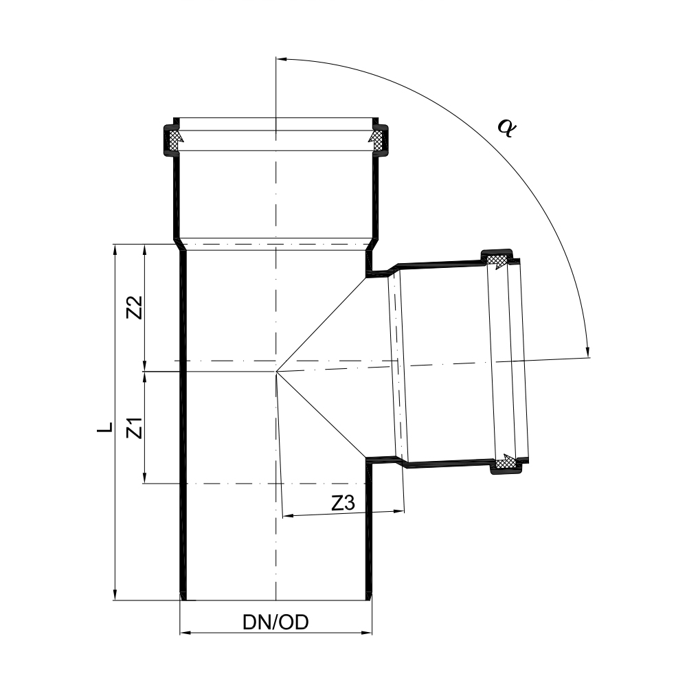 02275 Крестовины Tece  - Вид №2