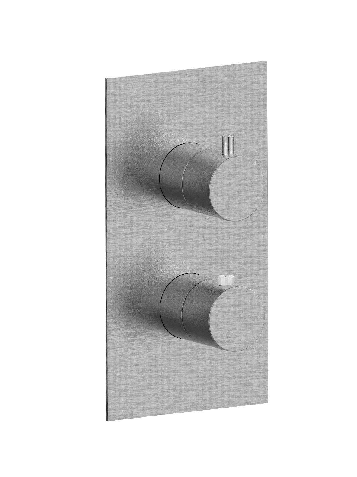 Термостатический смеситель для душа с 2 отверстиями и пластиной Rubinetterie Frattini душевые кабины ARCH-00035327 - Вид №19