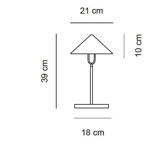 Настольная лампа из железа с алебастровым абажуром Alma light ARCH-00107126 - Вид №4