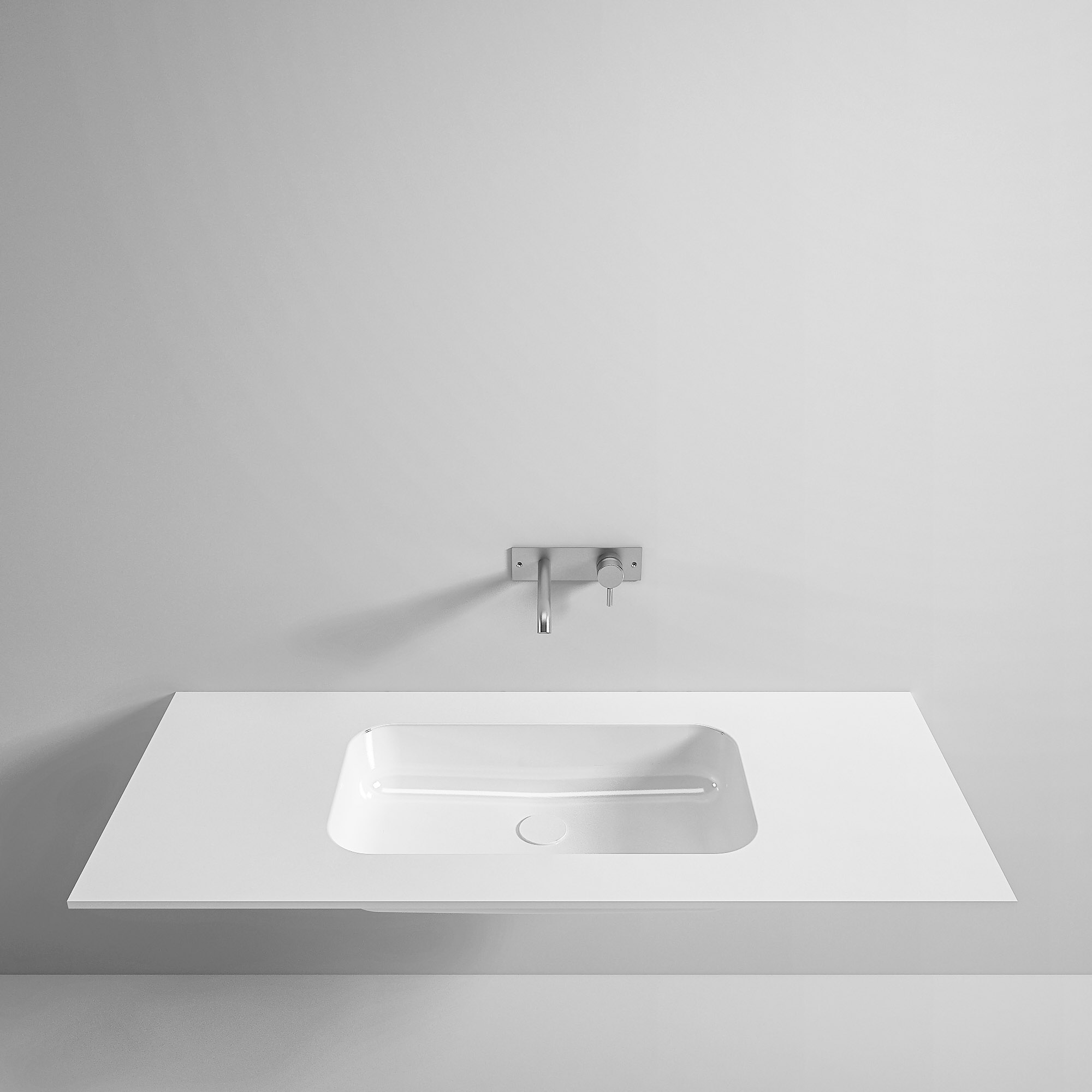 Rexa Design Топ из гелькоута с раковиной с закругленными краями REXA-ST99 