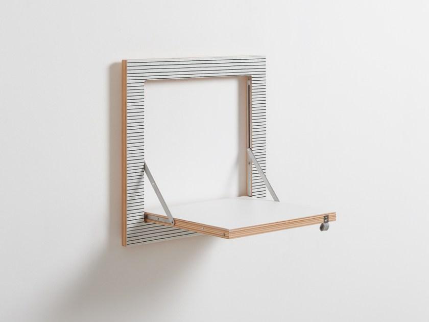 AMBIVALENZ Складная фанерная полка Fläpps shelf 40×40-1 Fl020045 - Вид №3