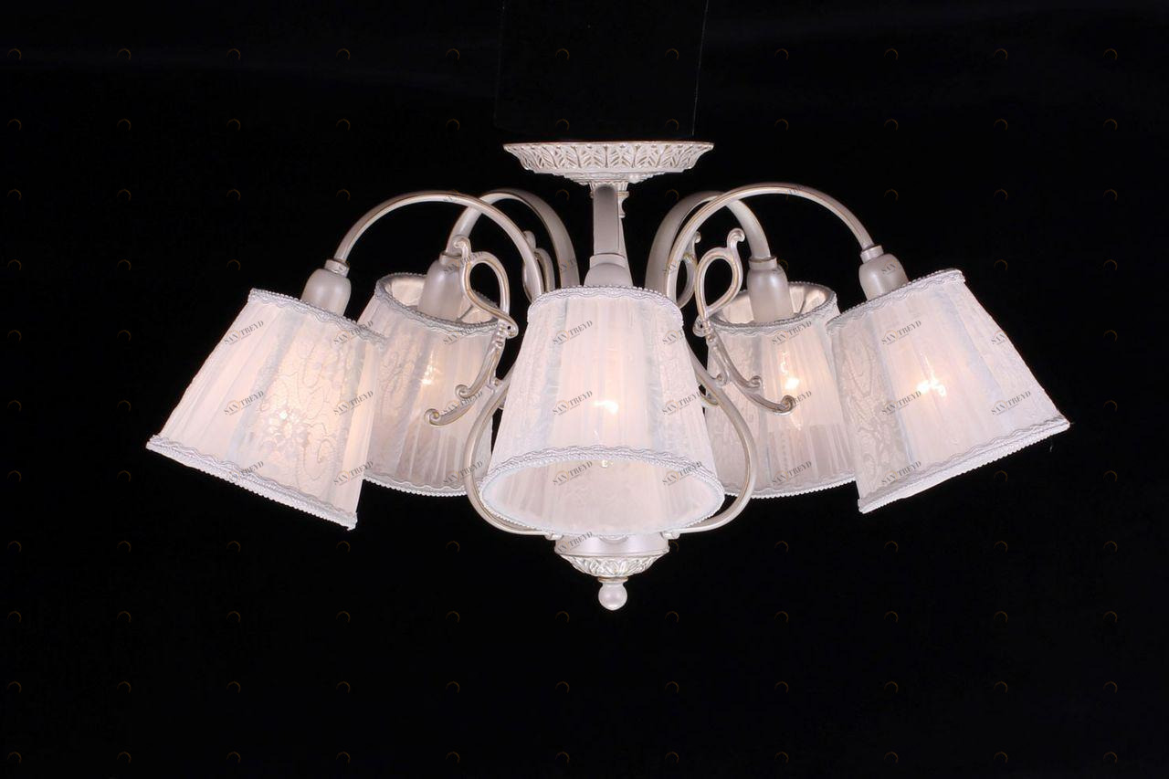 Потолочная люстра Citilux Боргези CL431151 CITILUX ДИЗАЙНЕРСКИЕ, БОРГЕЗИ 183080 Белый 