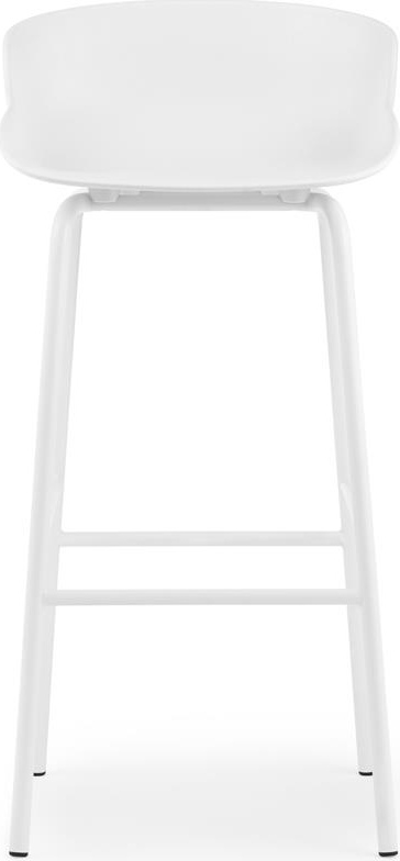604064 Барный стул 75 см, стальной белый Normann Copenhagen Hyg  - Вид №1