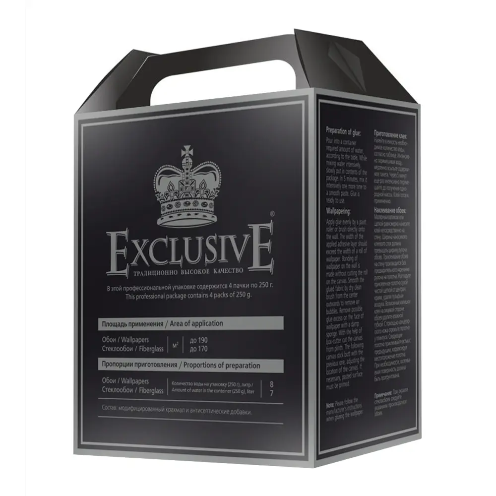 Клей для стеклообоев Exclusive Pro 190 85848693 STLM-2088865  - Вид №3