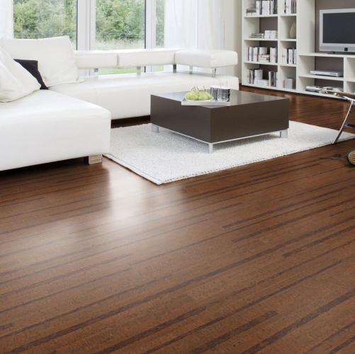 Пробка Wicanders Cork Plank Lane Chestnut (Гладкая) 1220х140 мм C83S001 - Вид №2