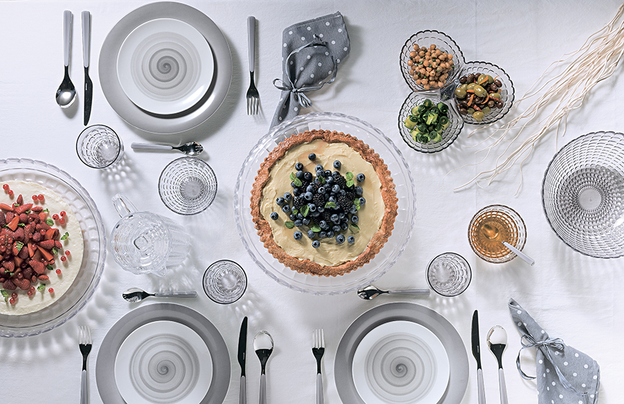 19940039 Тортовница tiffany песочная Guzzini  - Вид №4