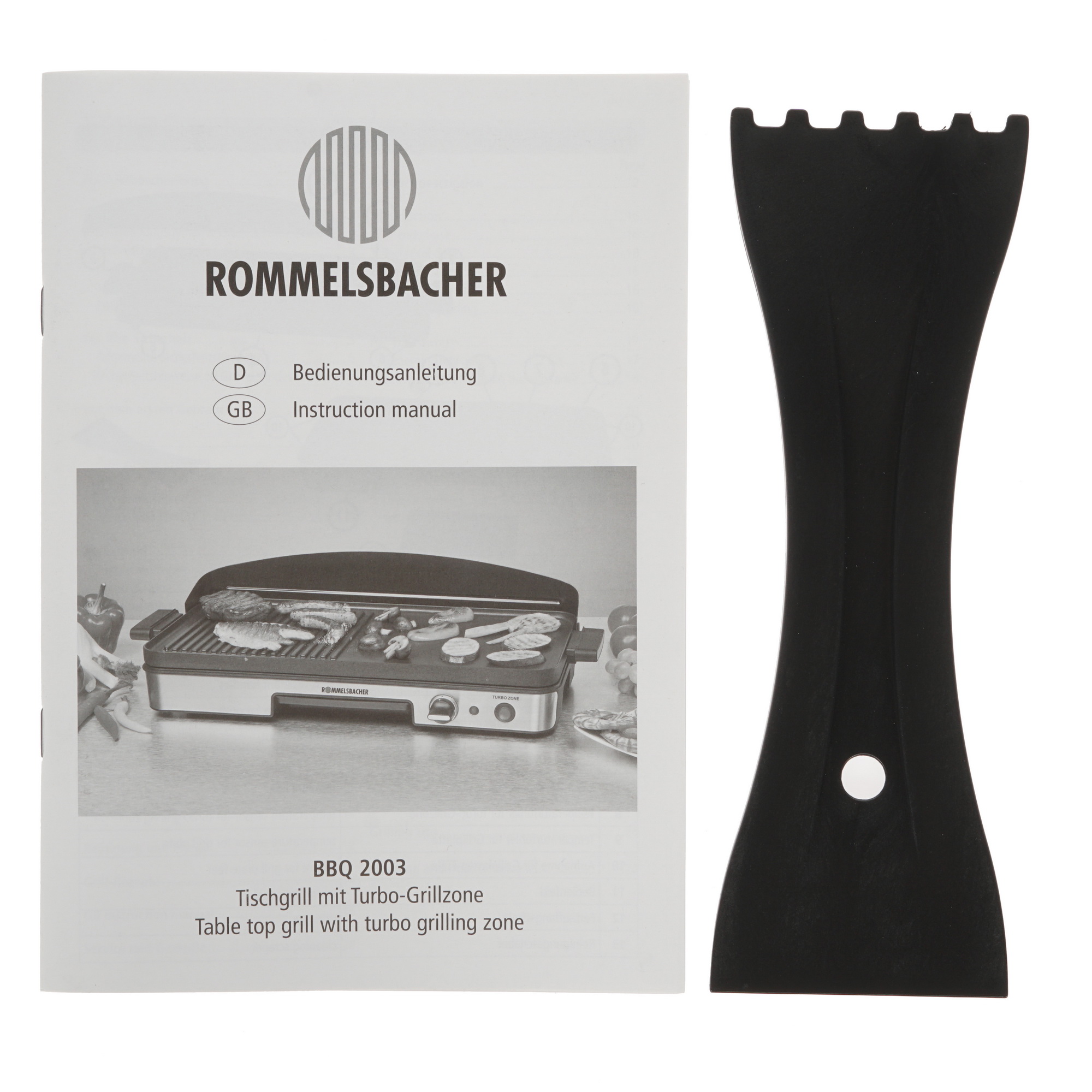 8159733 Гриль Rommelsbacher BBQ 2003 серебристый STDN-0038827 - Вид №5