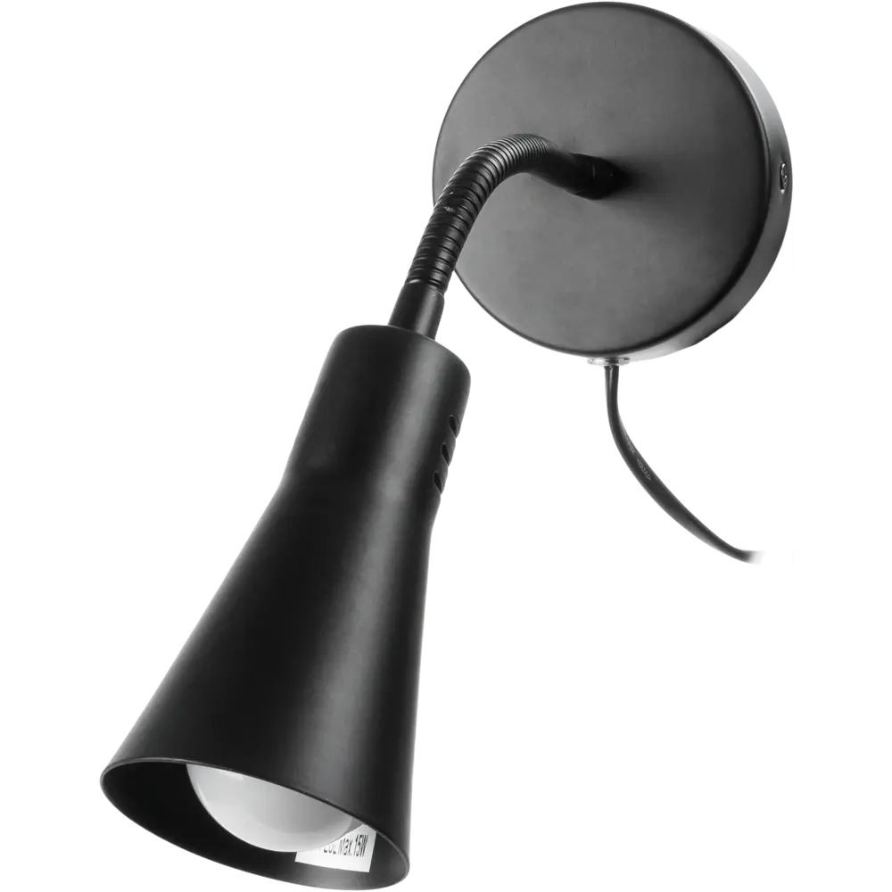 Светильник бра настенный KREAFORTA Kilkis цвет черный STLM-2086594 - Вид №2