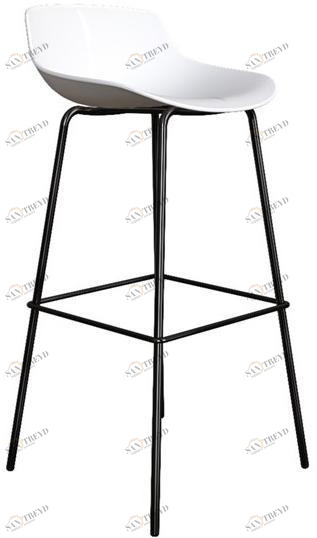 Grado Design Табурет с полипропиленовым корпусом и стальным основанием Queen Que-bs-01/que-bs-02