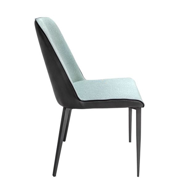 Стул обеденный голубой с черным Ravello UNICO  248826 Голубой  - Вид №1