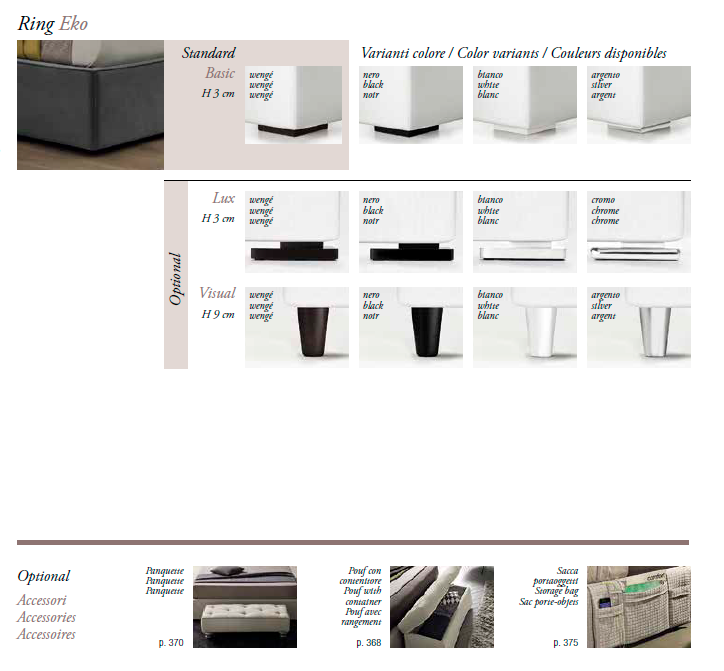 Кровать  FELIS GEORGE 070  - Вид №3