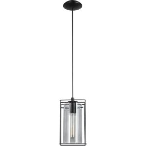 Подвесной светильник Eglo «Loncino» 1xE27x60 Вт, цвет чёрный 18559718 STLM-2058263
