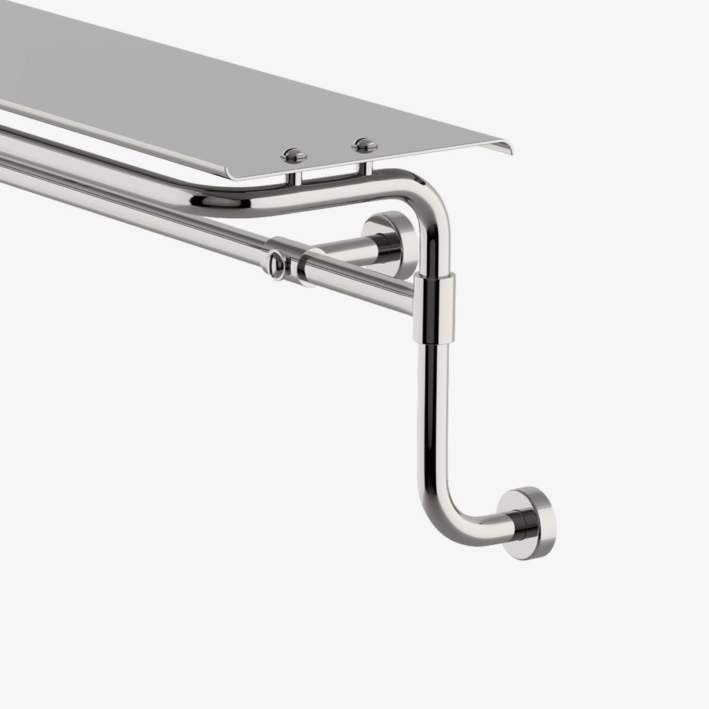 RWSF18 RW Atlas Одноярусная металлическая полка 18 дюймов Waterworks  - Вид №1