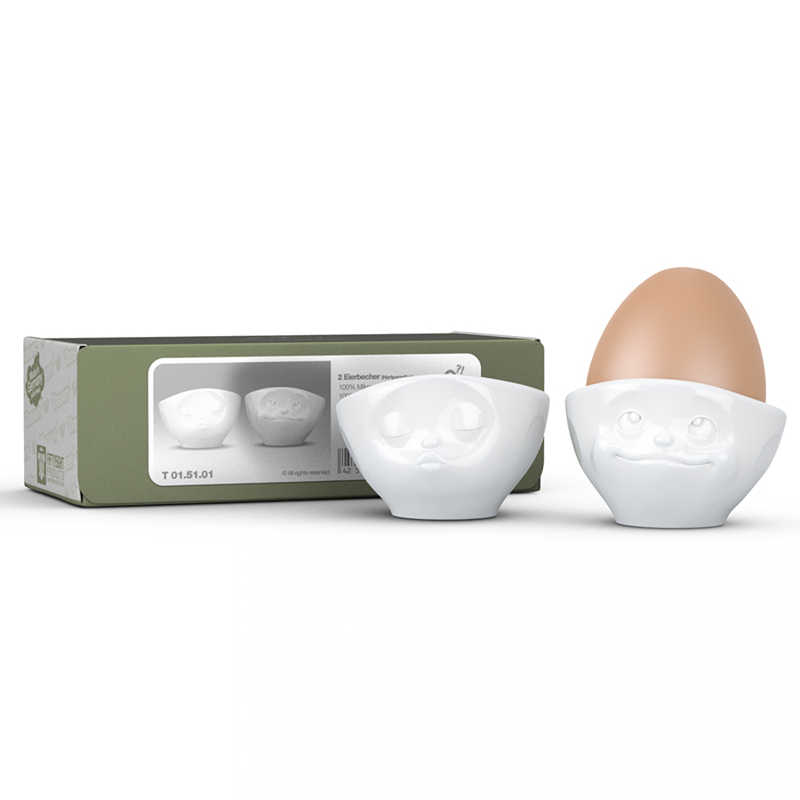 T01.51.01 Подставка для яйца Фарфоровая Tassen by FIFTYEIGHT PRODUCTS Германия  - Вид №12