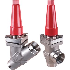 Danfoss SVA-S SS — запорные клапаны со стандартным штоком из нержавеющей стали SVA-S SS 25 D STR H-WHEEL Запорный клап 148B5488  - Вид №1