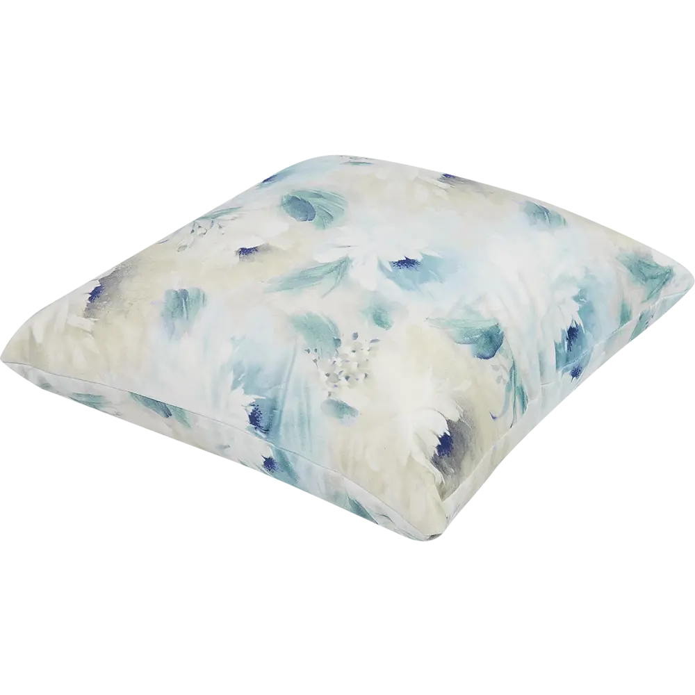 Подушка Дымка 40х40 см бархат цвет бирюзовый SEASONS STLM-2129532 - Вид №1