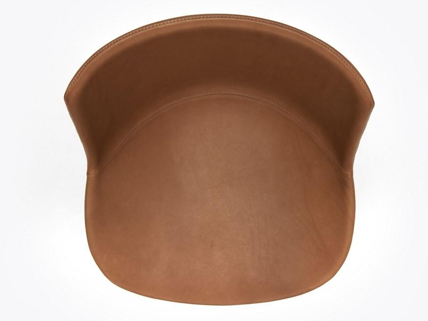 MDF Italia Вращающееся кресло на кожаной эстакаде Flow sun-id-1420061 - Вид №2