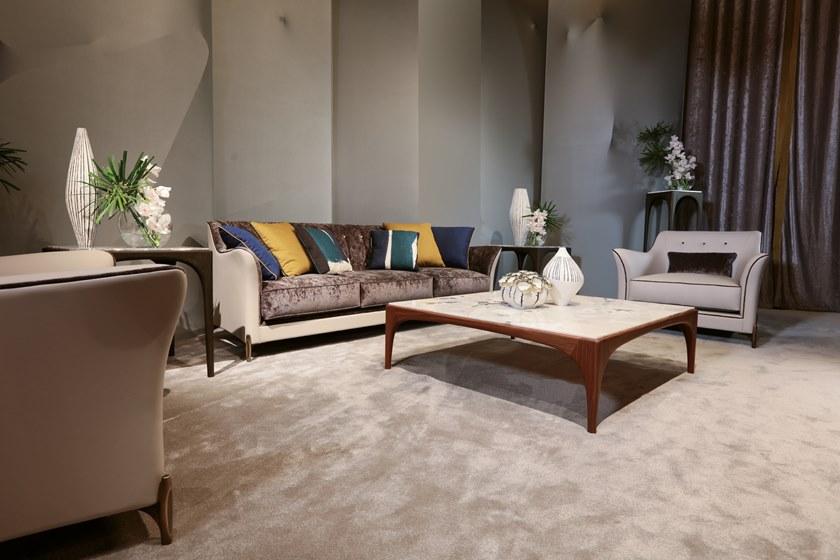 Bellotti Ezio Стеганое кожаное кресло с подлокотниками Gea 2019-60 - Вид №1