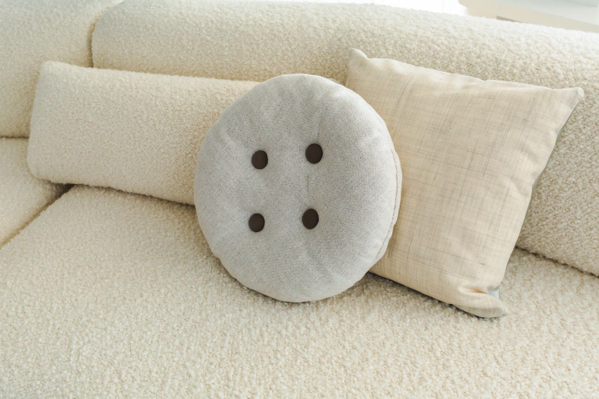 Изогнутый модульный диван из хлопка SANCAL ARCH-00047650 - Вид №5