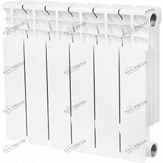 Радиатор STOUT Space 6 секций биметаллический секционный, высота 350мм SRB0310035006