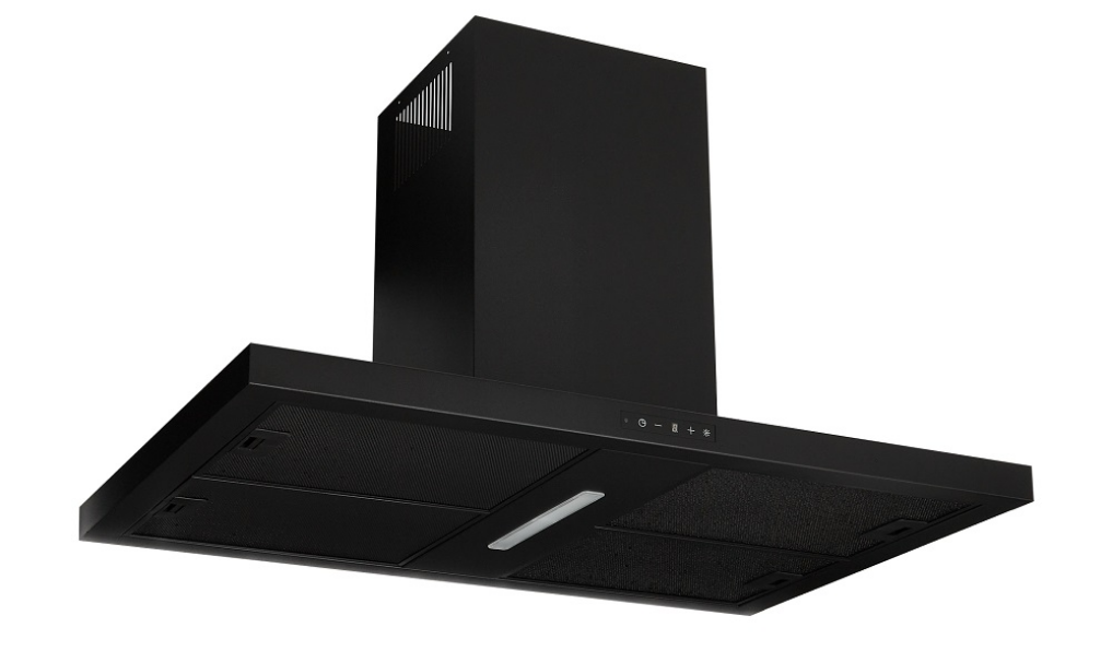 9160910 Вытяжка островная Akpo WK-9 Isla Feniks slim черный STDN-0031336