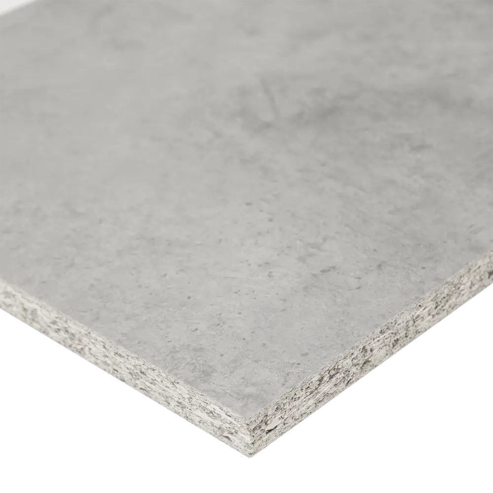 86922669 Деталь мебельная ЛДСП 2700x1200x16 мм цвет бетон светло-серый STLM-1078500 Santreyd  - Вид №1