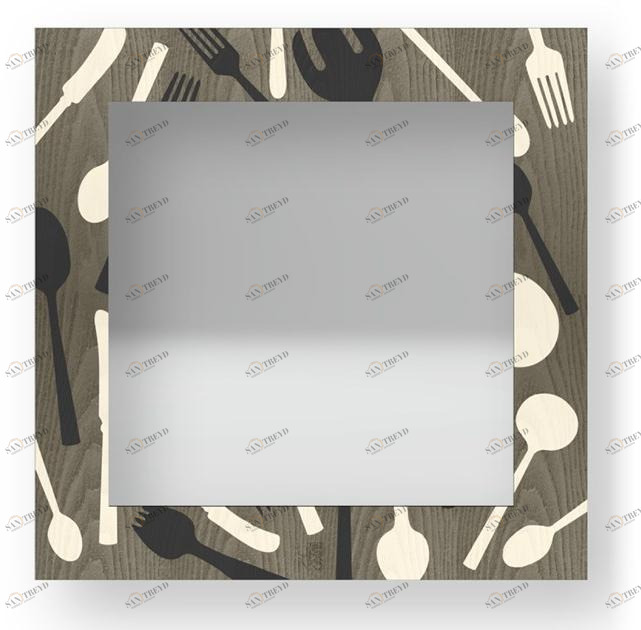 LIGNIS® Квадратное настенное зеркало в раме Dolcevita objects 12.061