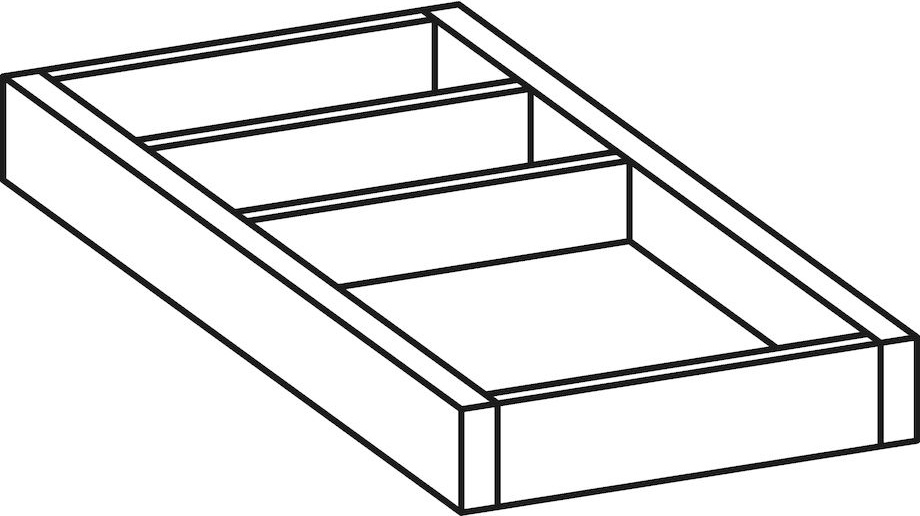 H4924010976311 Небольшой органайзер для ящика, не подходит для моделей 424053, 424151, 424152, 424360 LAUFEN PRO