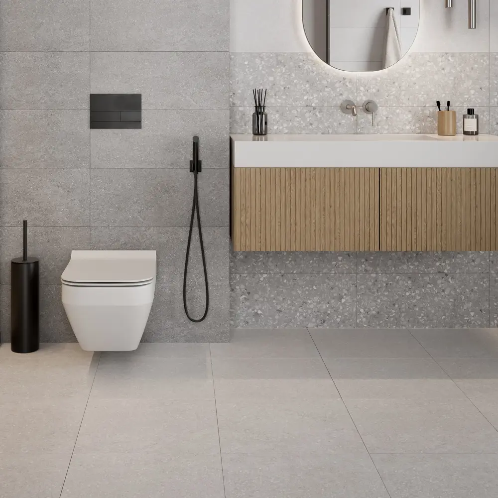 Керамогранит Bravo 45x45 см 1.62 м² цвет серый Gracia Ceramica STLM-2205504