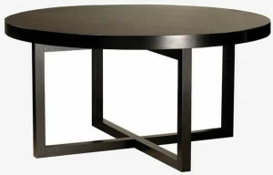 HMD INTERIORS Раздвижной круглый деревянный обеденный стол