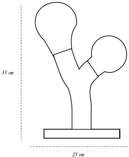 Scarlet Splendour Керамическая светодиодная настольная лампа Luce naga sun-id-1411066 - Вид №3