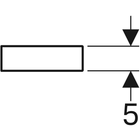 840992000 Настенная полка Geberit iCon Geberit  - Вид №20
