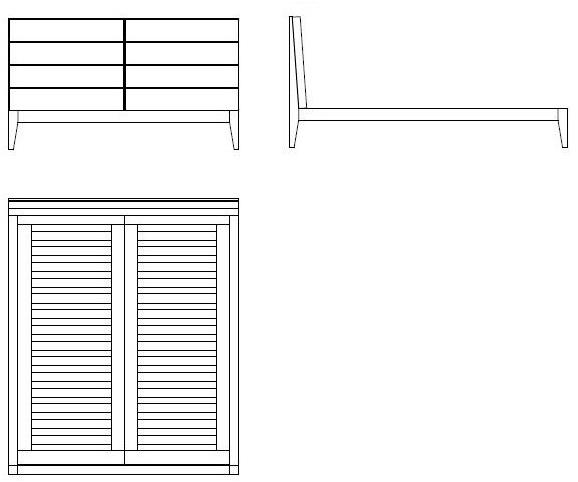 Morelato Кровать Cherry с мягким изголовьем Contemporaneo Art. 2890 - Вид №3