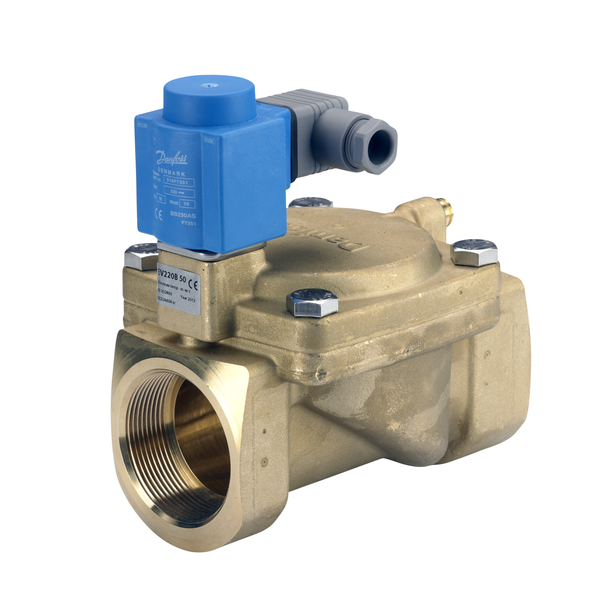 Danfoss EV220B — двухходовые электромагнитные клапаны для общей промышленности Клапан электромагнитный EV220B 032U7120  - Вид №52