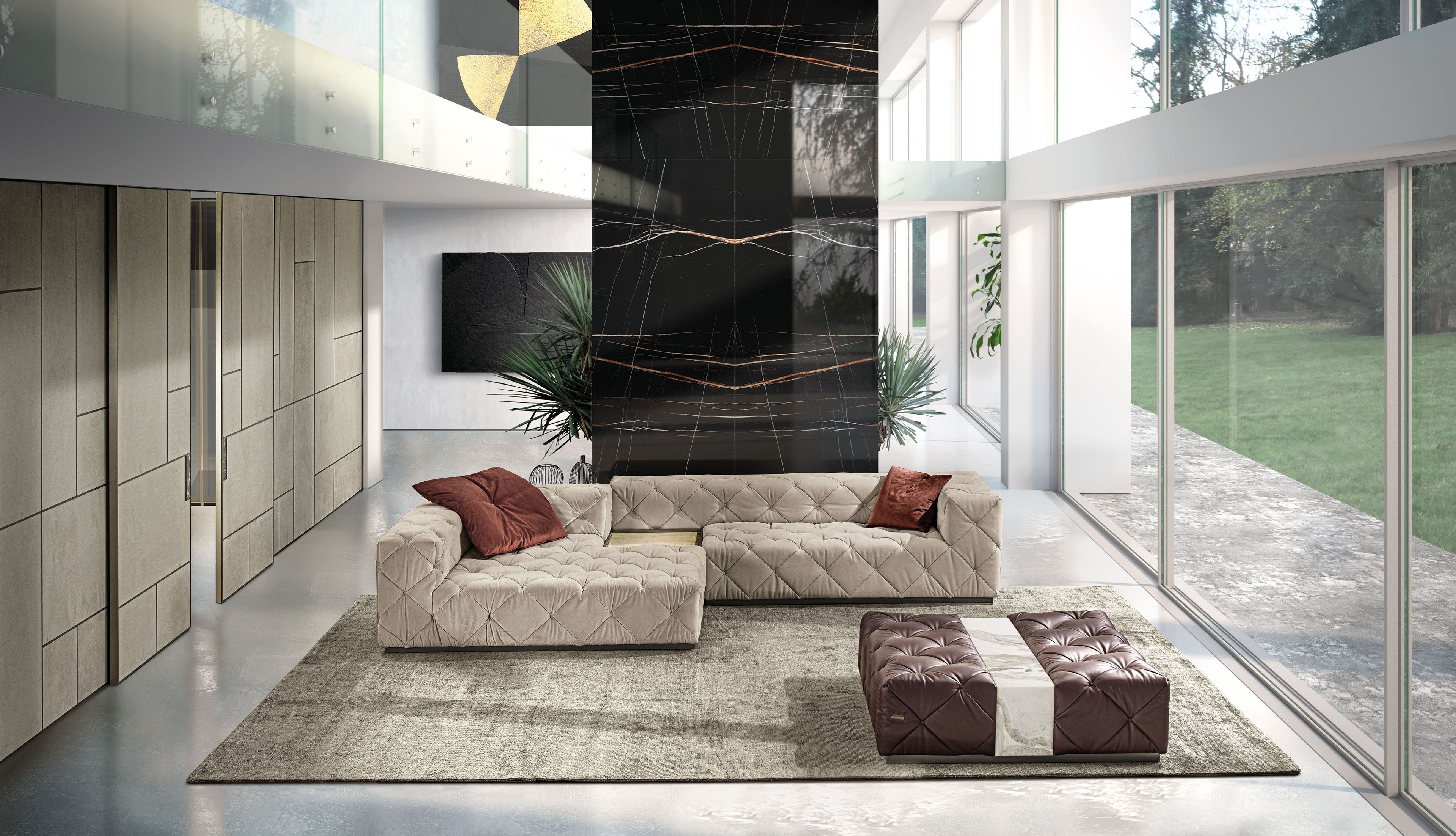 Кожаный диван Longhi Loveluxe ARCH-00151326 - Вид №5