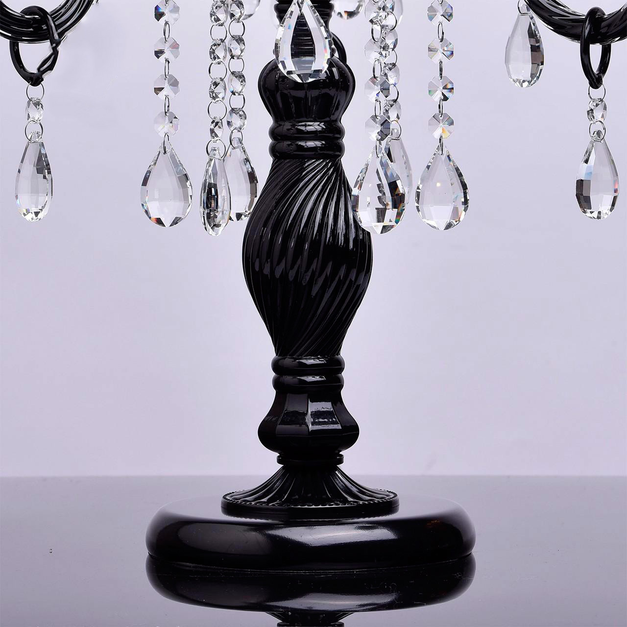 Настольная лампа MW-Light Барселона 7 313033004 MW-LIGHT ПОДСВЕЧНИК, СВЕЧА 191497 Прозрачный;черный  - Вид №2