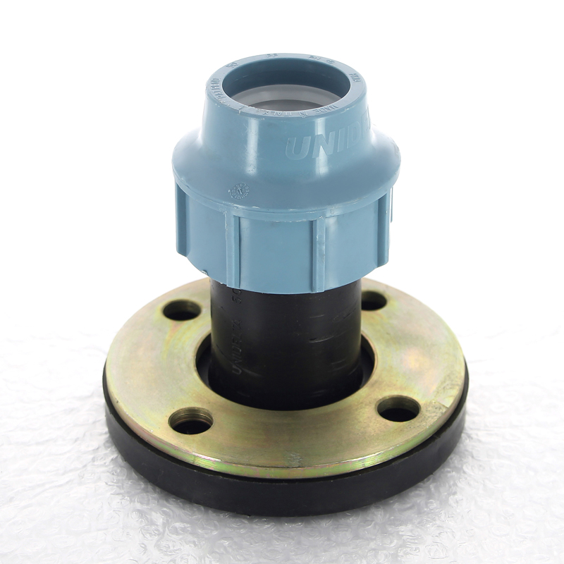 Муфта-фланец обжим для труб ПНД UNIDELTA 63xDN50 1011064007