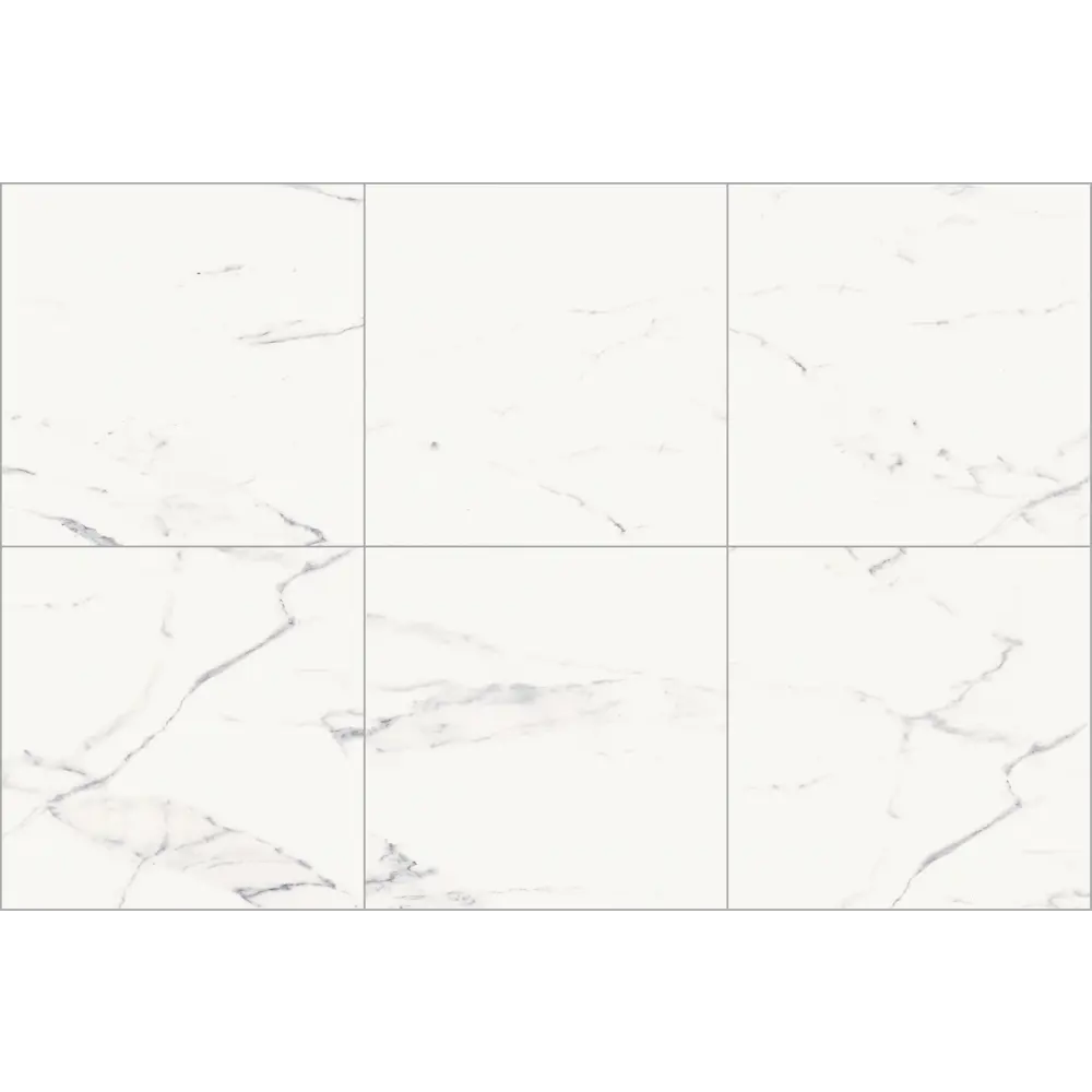 LB CERAMICS Керамогранит Бьянка Каррара 45×45 см матовый белый 85942009 STLM-0066045 - Вид №2