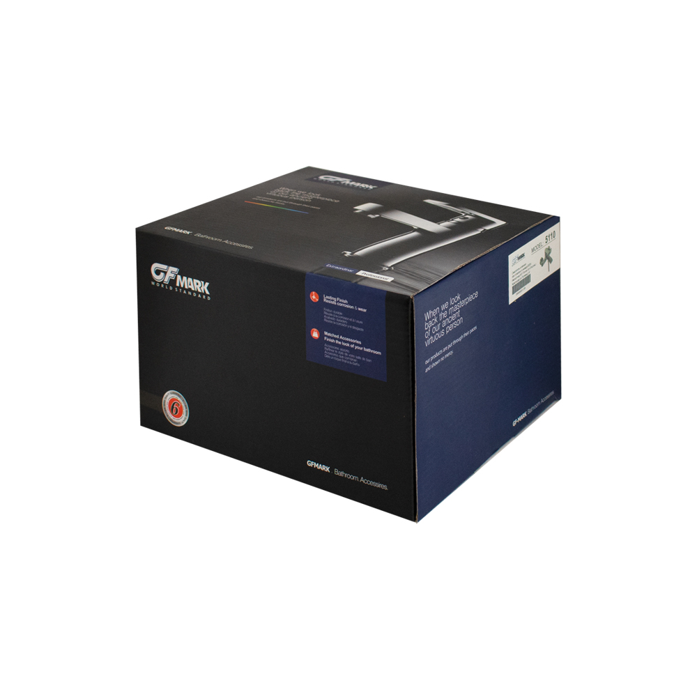 GFmark - Смеситель в ванную, шаровый, короткий излив, ТИТАН, код: 5110  - Вид №1