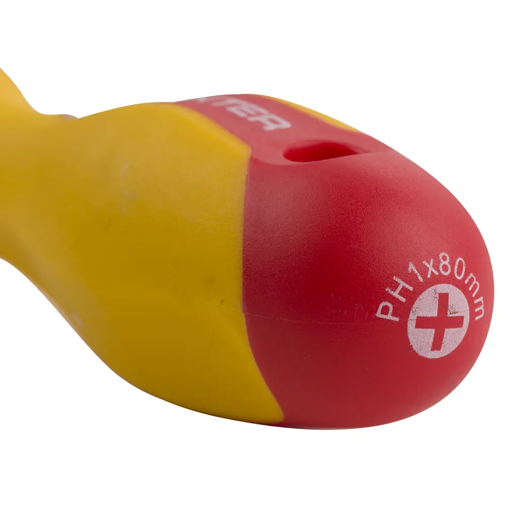 Диэлектрическая отвертка Dexter PH1 с магнитным наконечником 18147570 STLM-0009582 - Вид №7