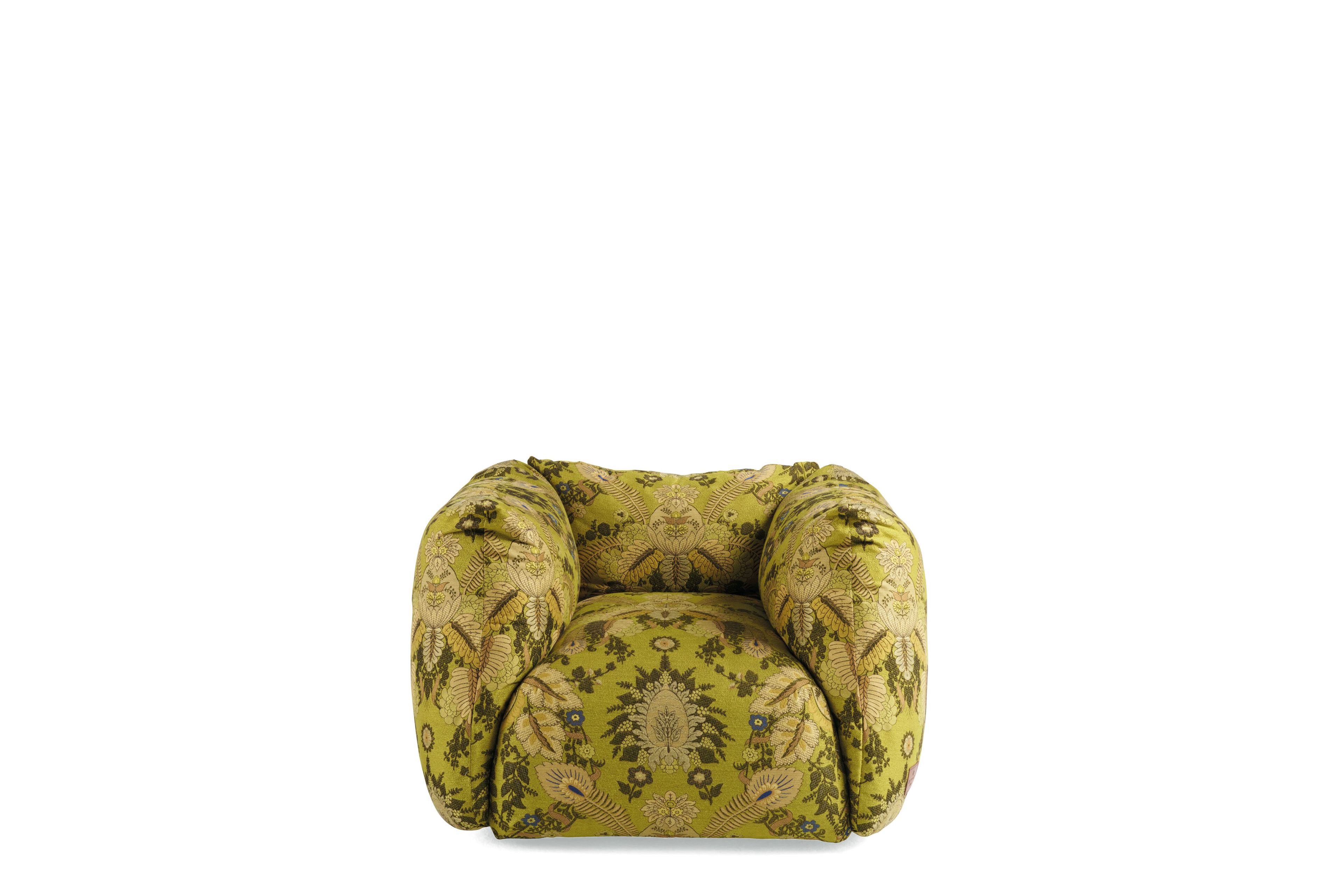 Тканевое кресло с подлокотниками ETRO Home Interiors Cushy ARCH-00085449 - Вид №17