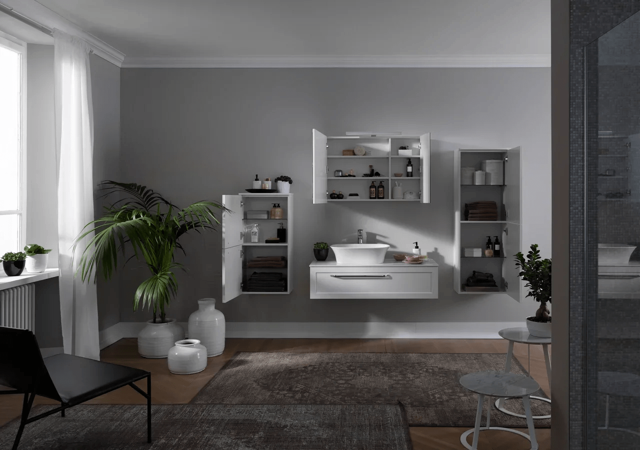 Шкаф пенал Blanche 01257  Словения Kolpa-San  - Вид №3