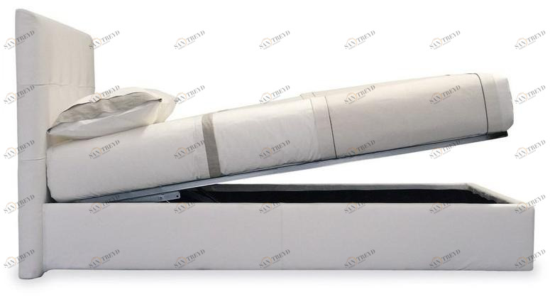 Calligaris Двуспальная кровать из ткани  Cs/6021-gc 