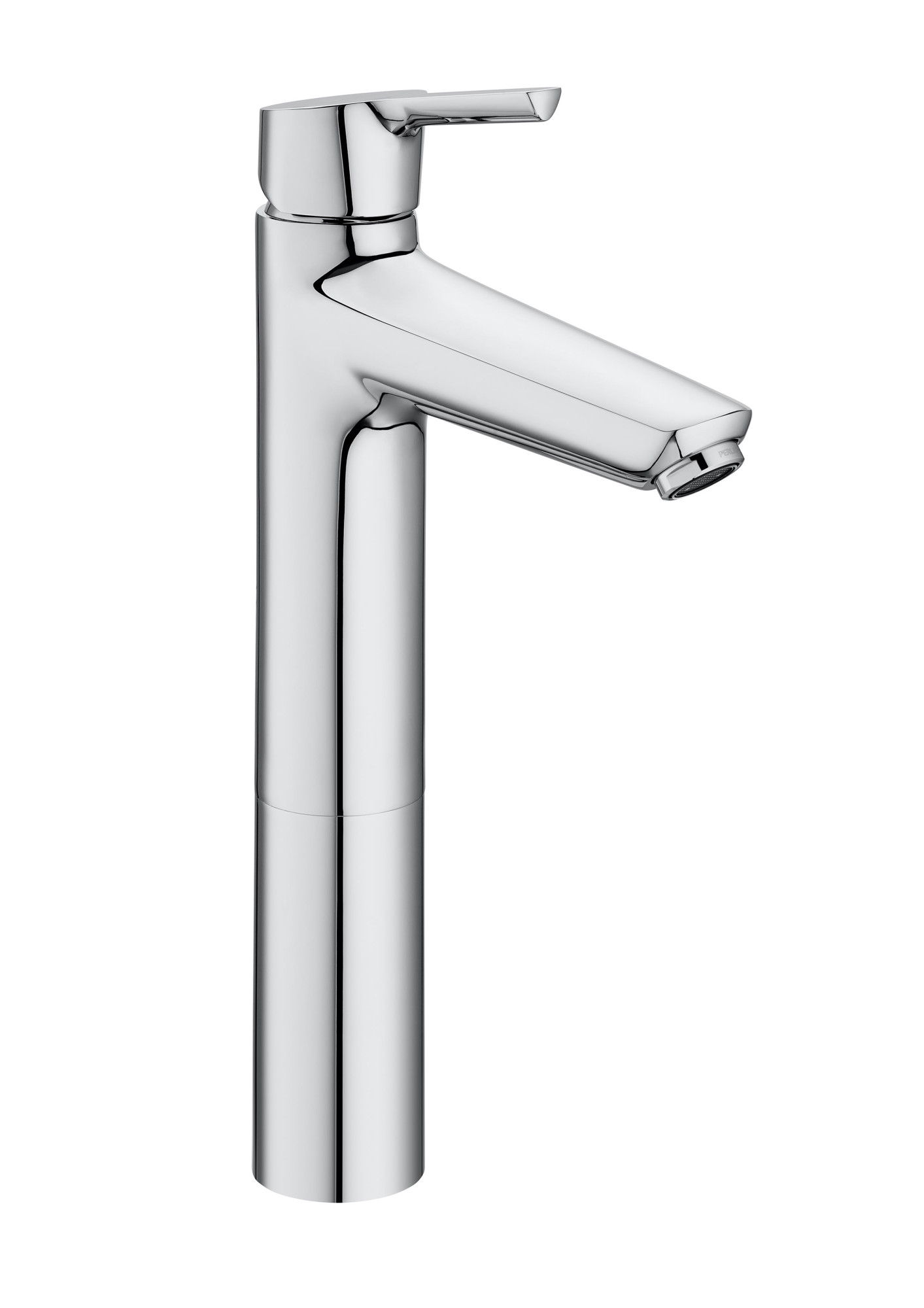 A5A373BC00 Однорычажный смеситель для раковины с высоким изливом и гладким корпусом, холодный пуск ROCA Malva