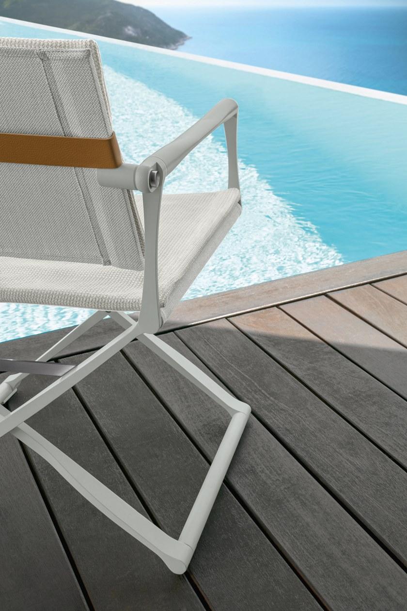 Talenti Складной тканевый садовый стул с подлокотниками Riviera Rivpr - Вид №2